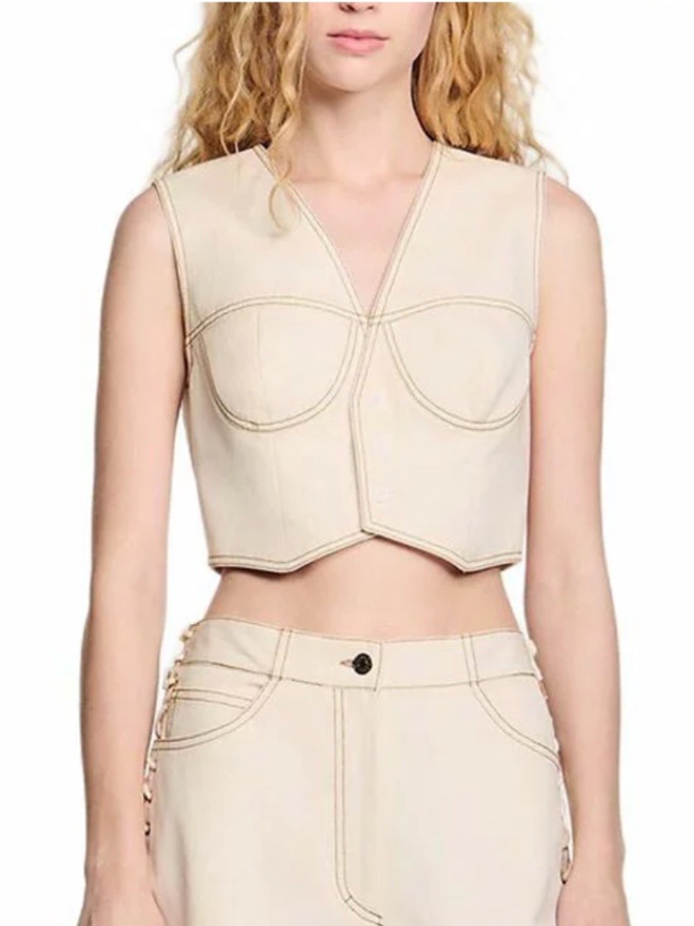 Leonie Denim Cropped Jacket
